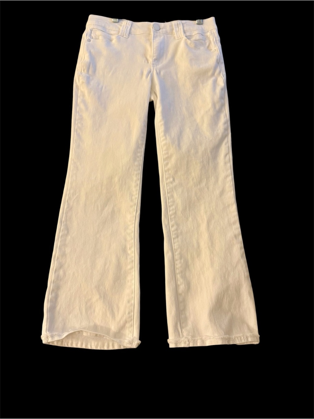 Democracy Women’s Flare Leg Jeans in White
